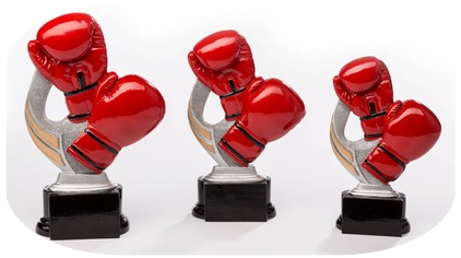 Resinfigur Boxhandschuhe