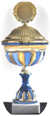 E 1261   Pokal gold-blau