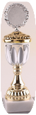 E 987   Pokal silber-gold